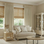 Ash Cotton Linen Blend Curtains