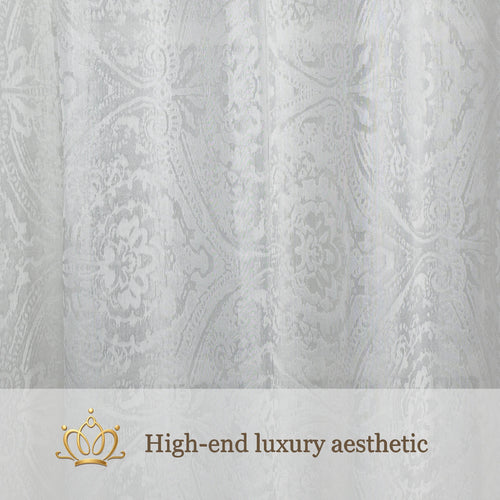 Ashley Cotton Semi Sheer Curtains