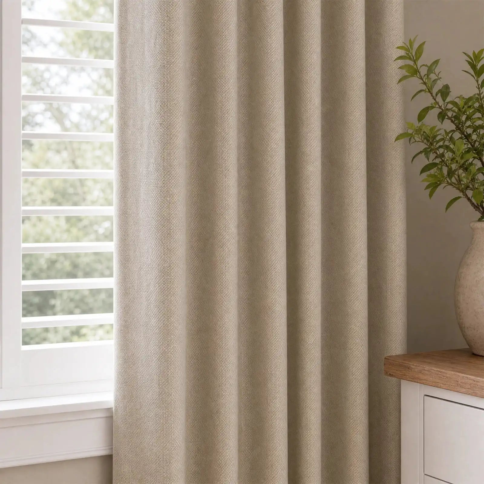 Austin Chenille Feel Curtains