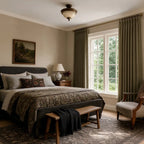 Austin Chenille Feel Curtains