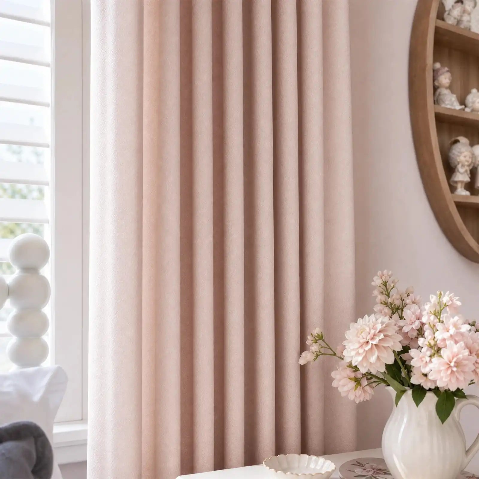 Austin Chenille Feel Curtains