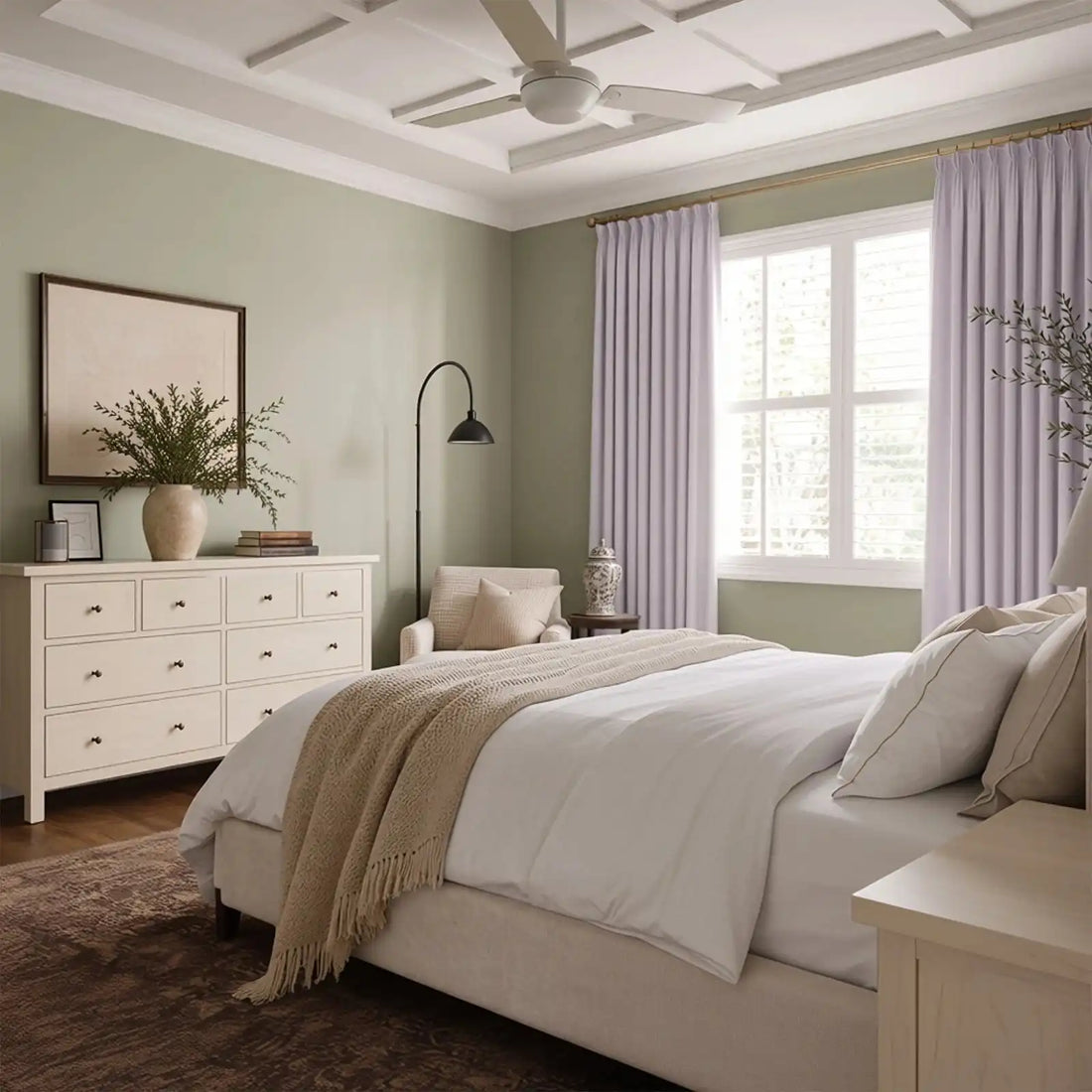 Austin Chenille Feel Curtains