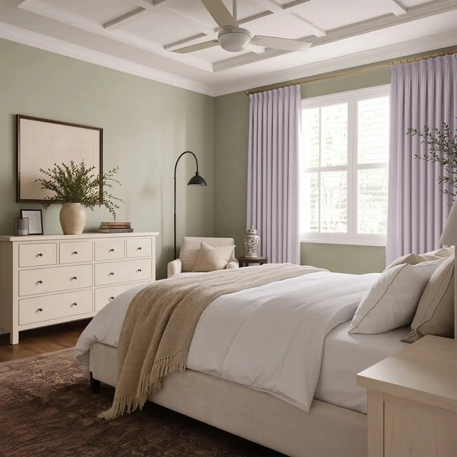 Austin Chenille Feel Curtains