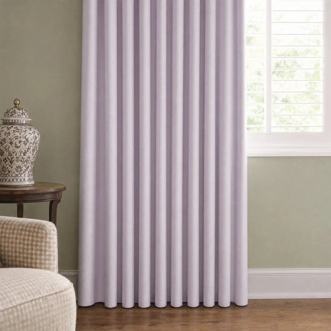 Austin Chenille Feel Curtains