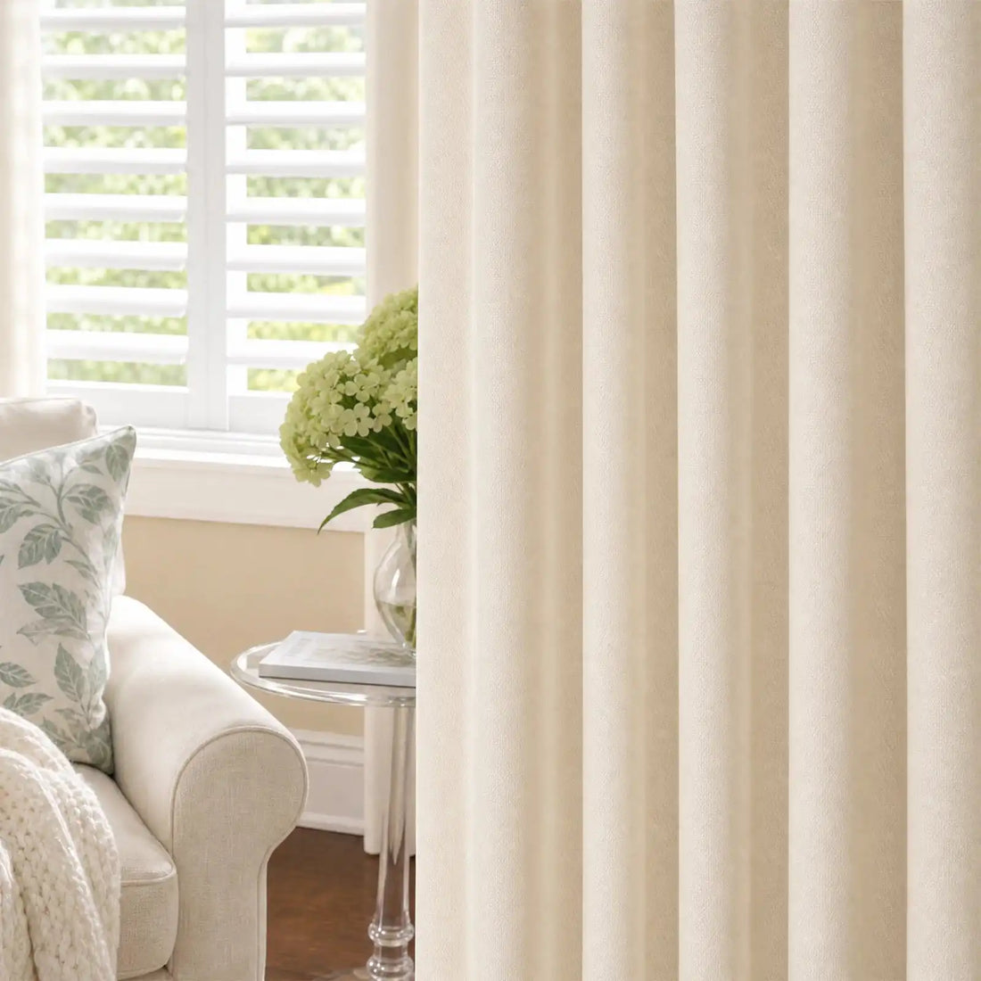 Austin Chenille Feel Curtains