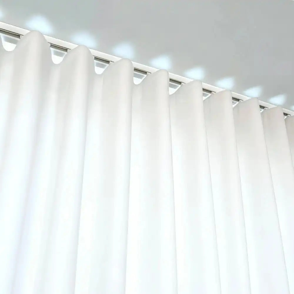 Ayla Woven Sheer Curtains Installation details