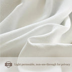Ayla Weave Voile Curtains