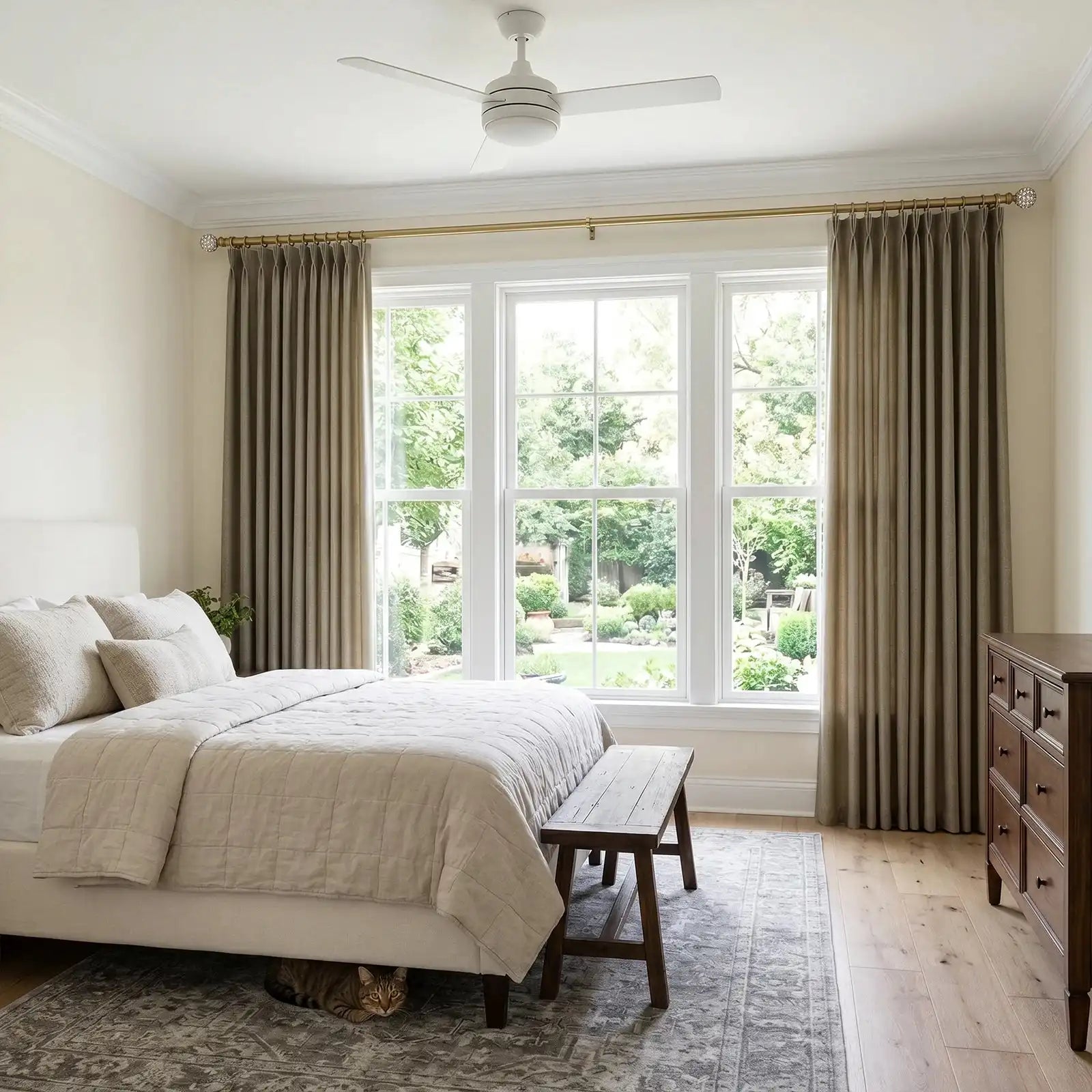 Bennett Linen Blend Curtains