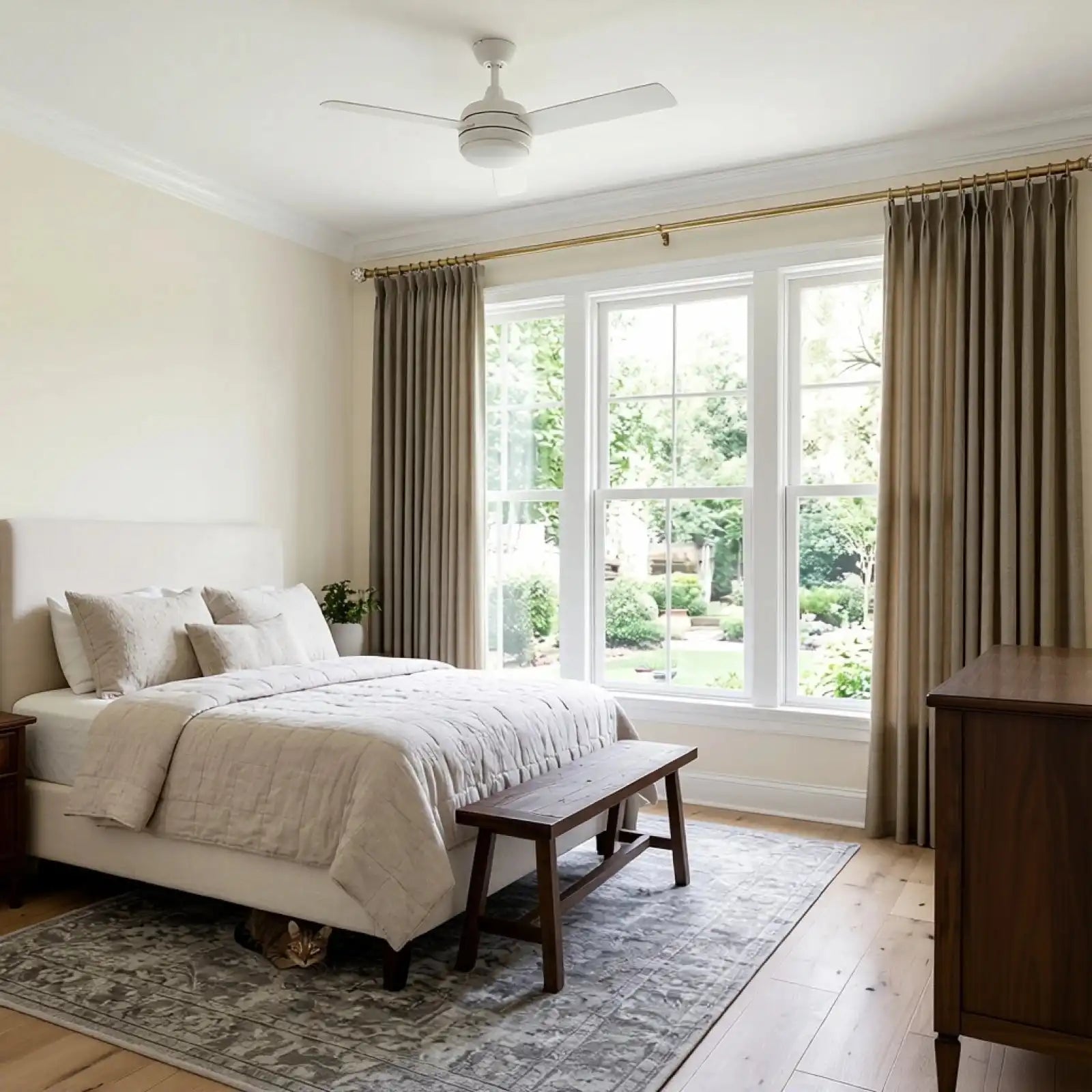 Bennett Linen Blend Curtains