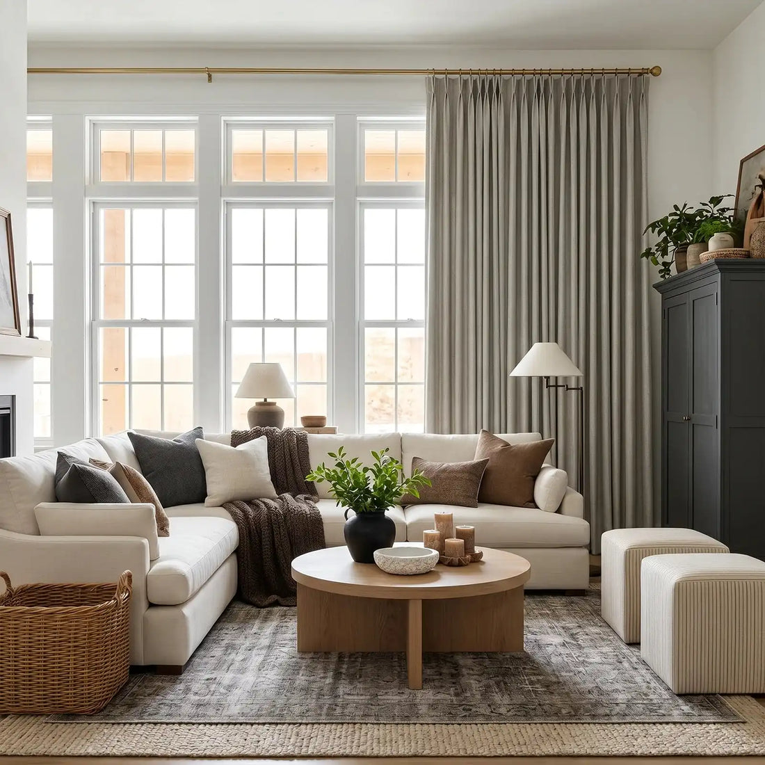 Bennett Linen Blend Curtains