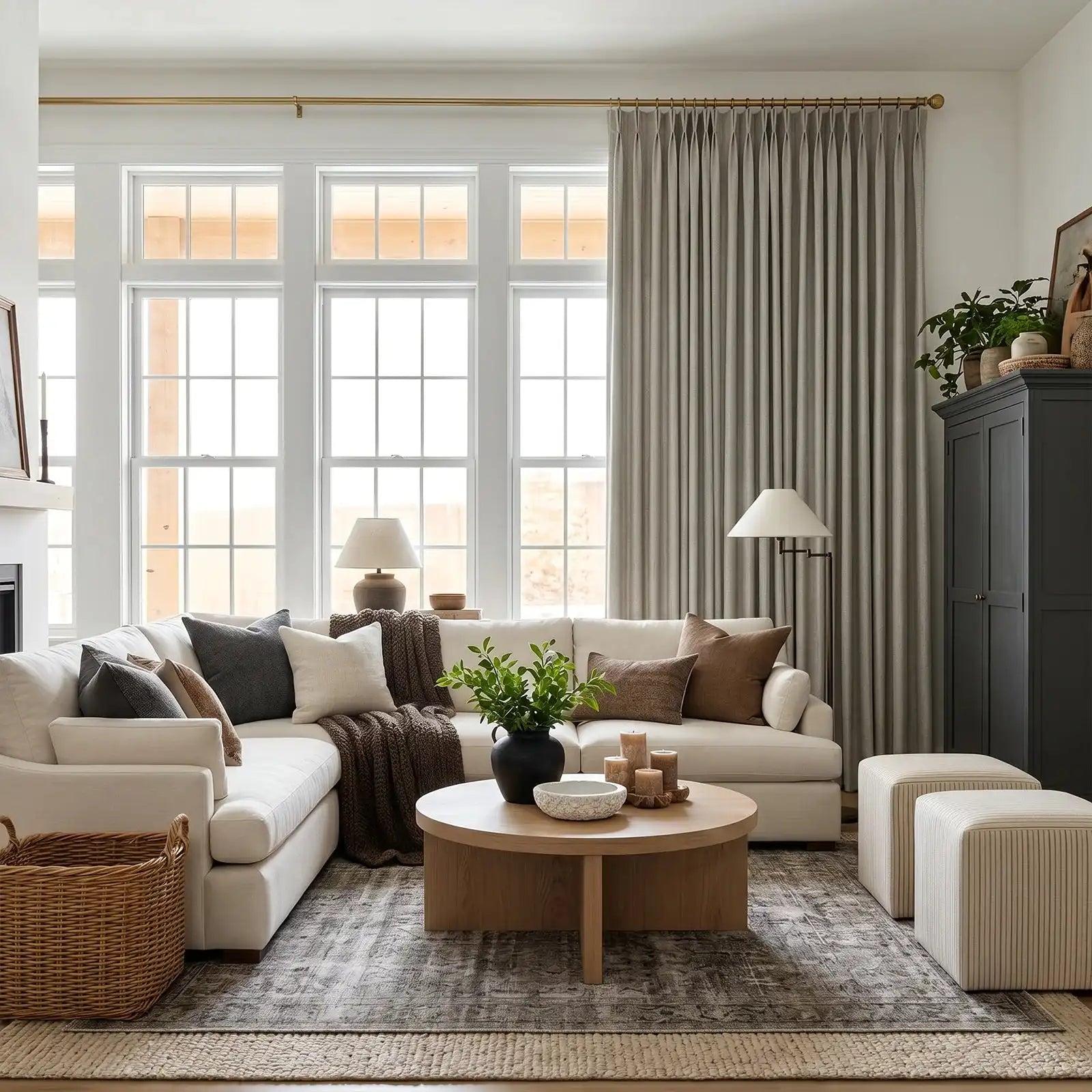 Bennett Linen Blend Curtains