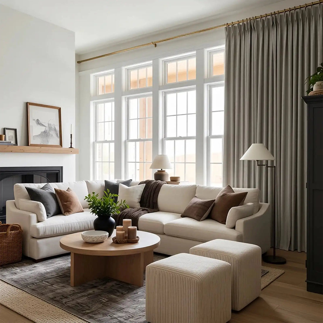 Bennett Linen Blend Curtains