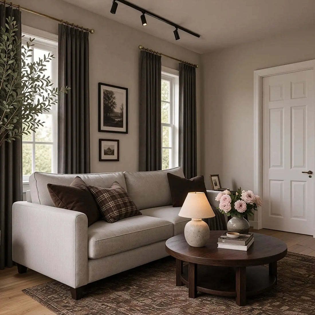 Bennett Linen Blend Curtains