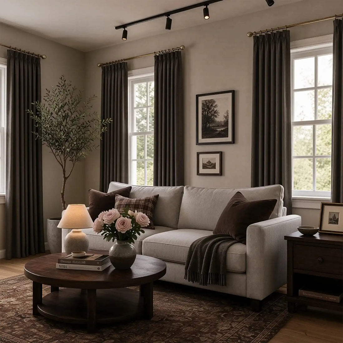 Bennett Linen Blend Curtains