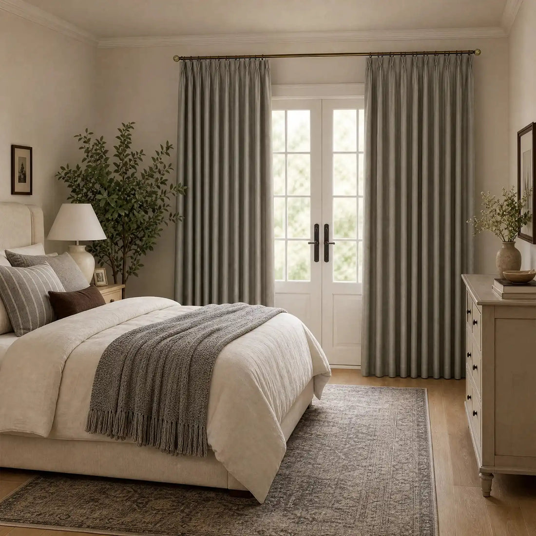 Bennett Linen Blend Curtains