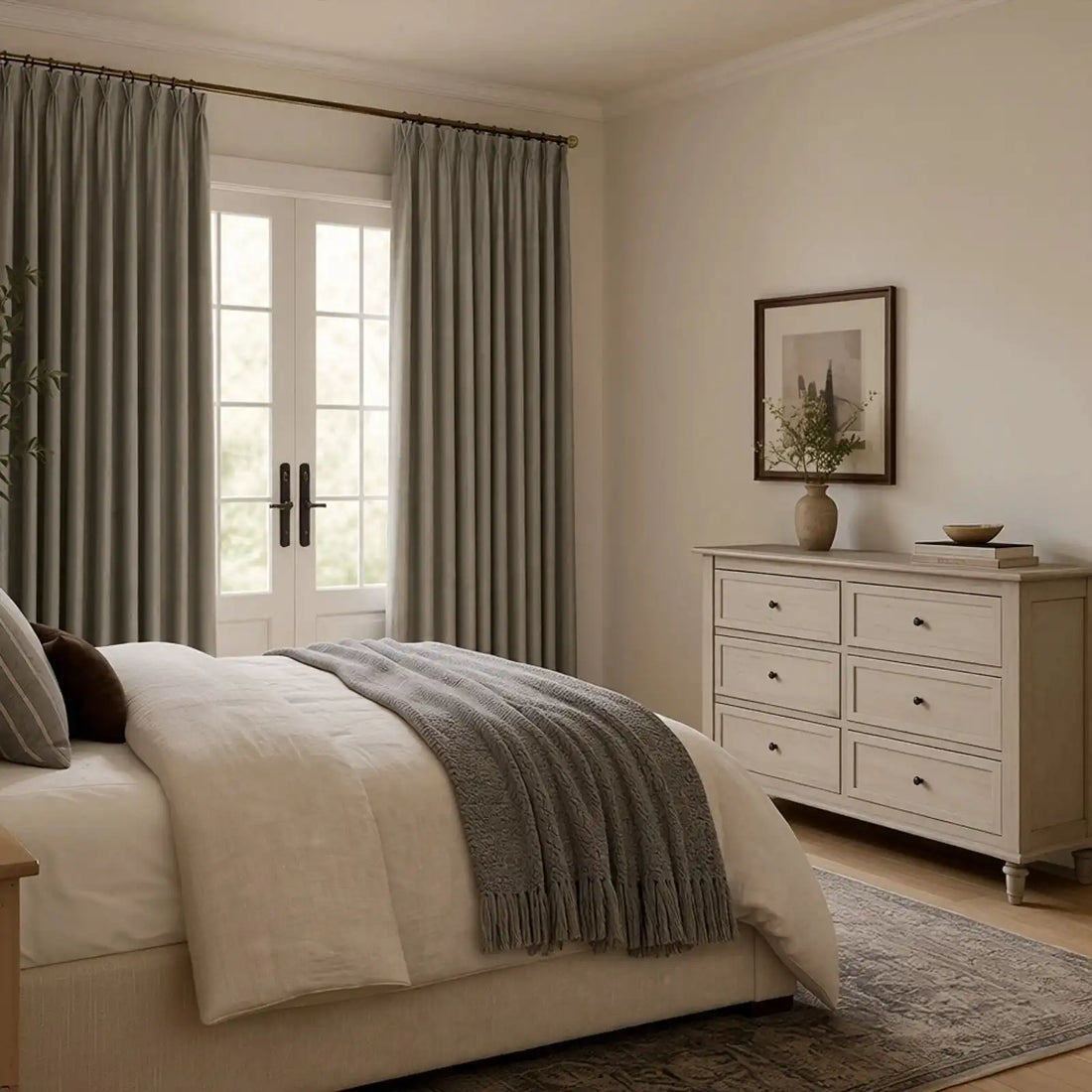 Bennett Linen Blend Curtains