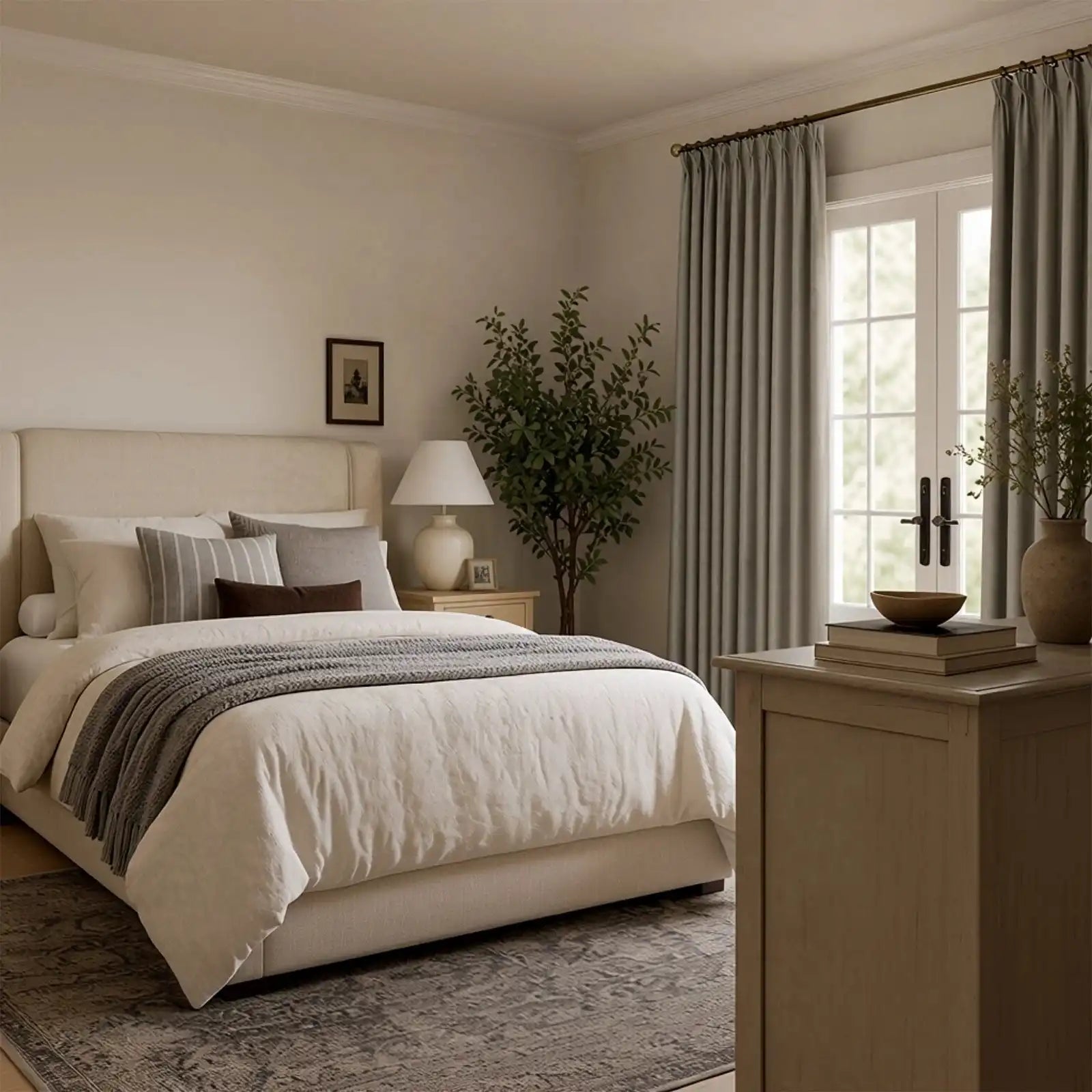 Bennett Linen Blend Curtains