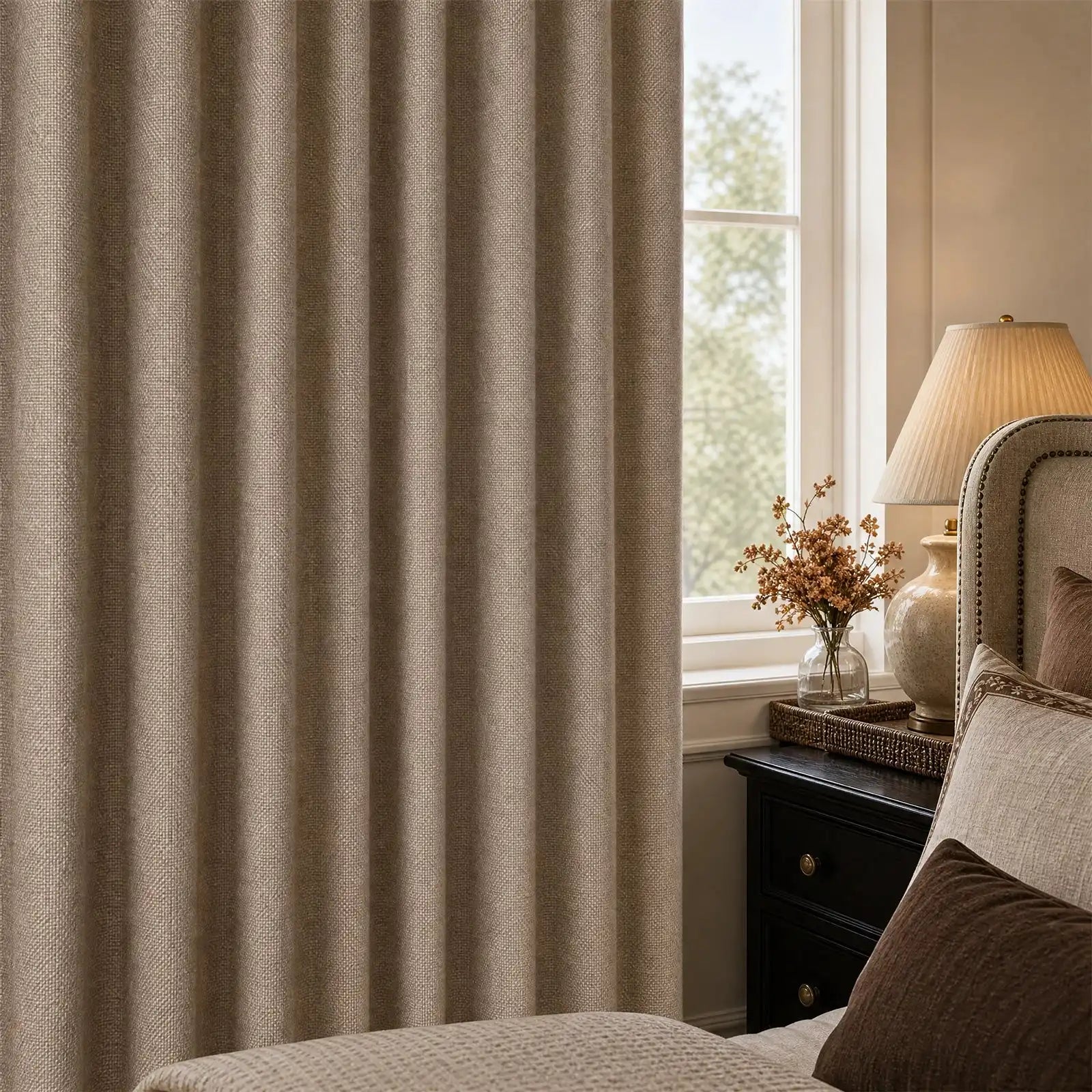 Bennett Linen Blend Curtains