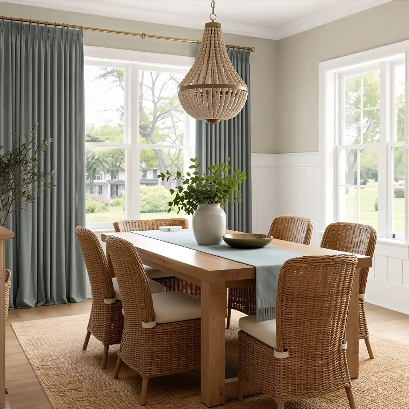 Bennett Linen Blend Curtains