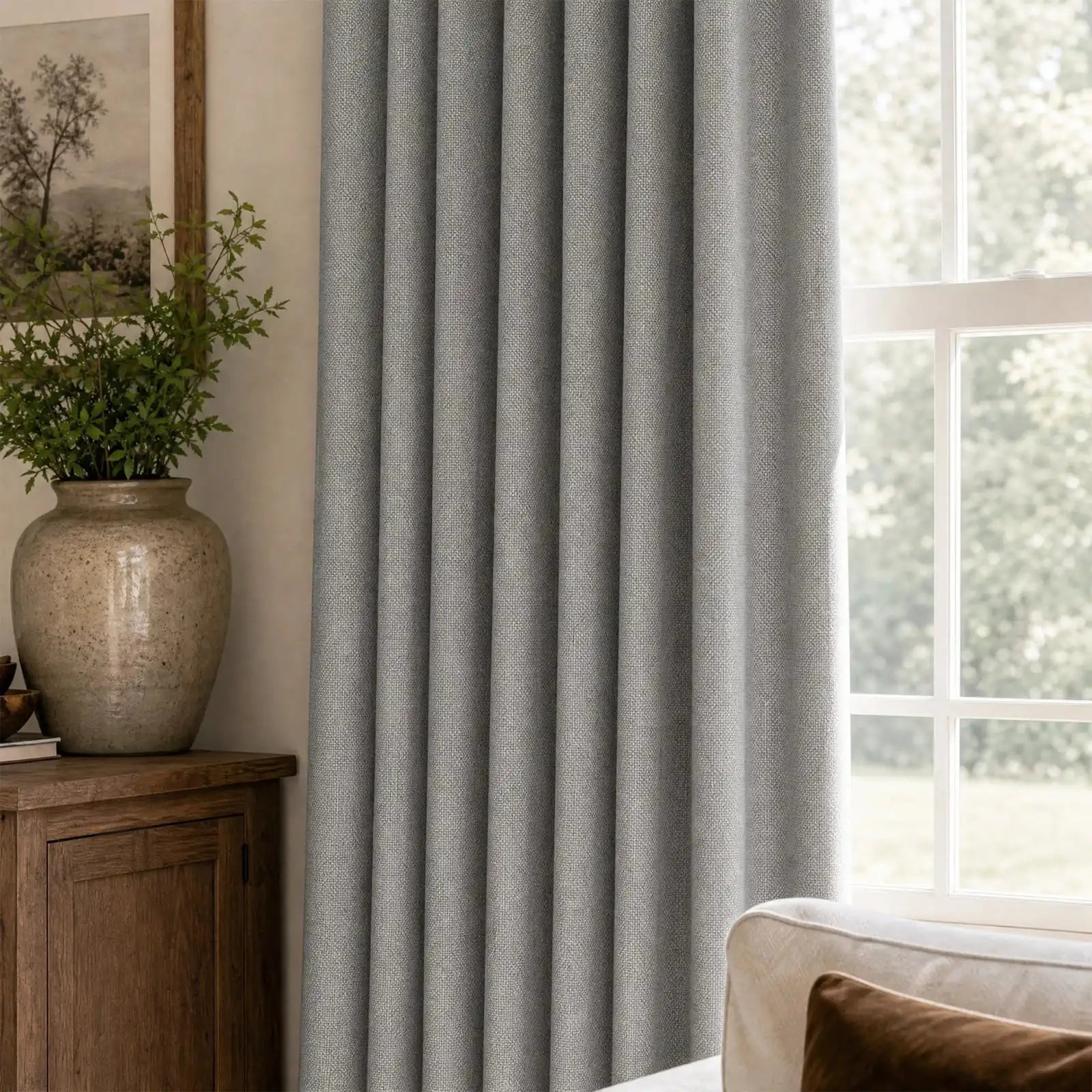 Bennett Linen Blend Curtains