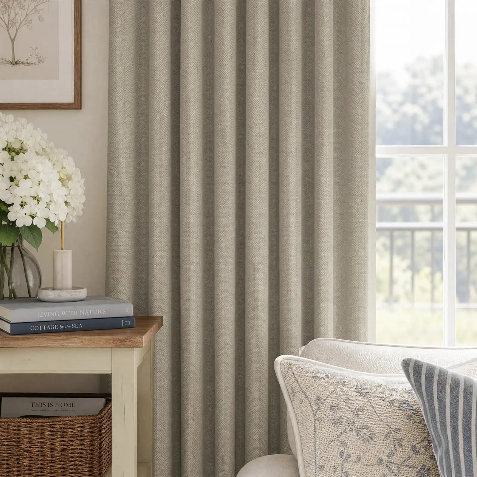 Bennett Linen Blend Curtains