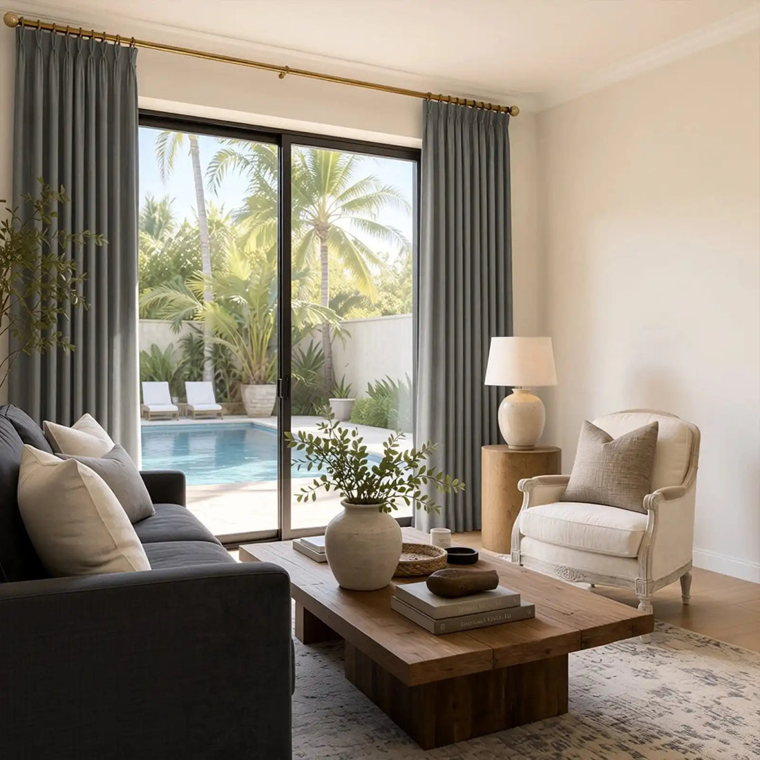 Bennett Linen Blend Curtains