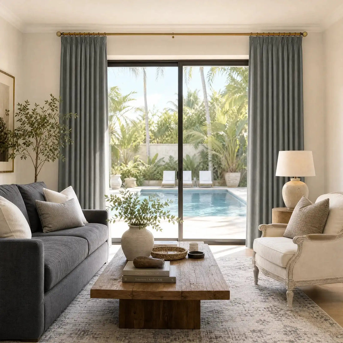 Bennett Linen Blend Curtains