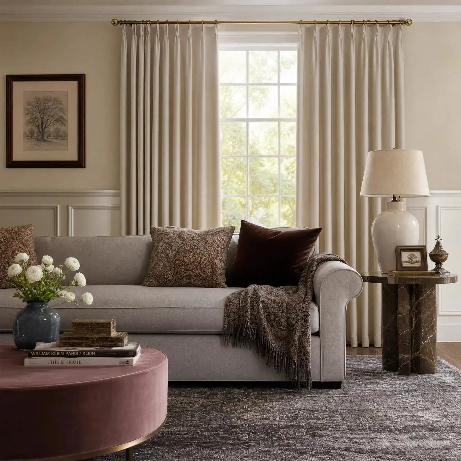 Bennett Linen Blend Curtains