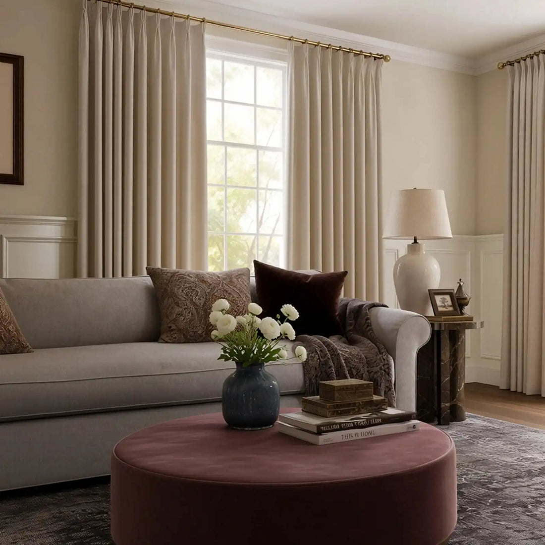 Bennett Linen Blend Curtains