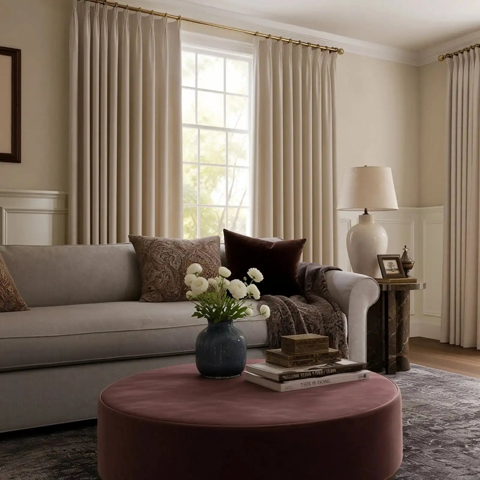 Bennett Linen Blend Curtains