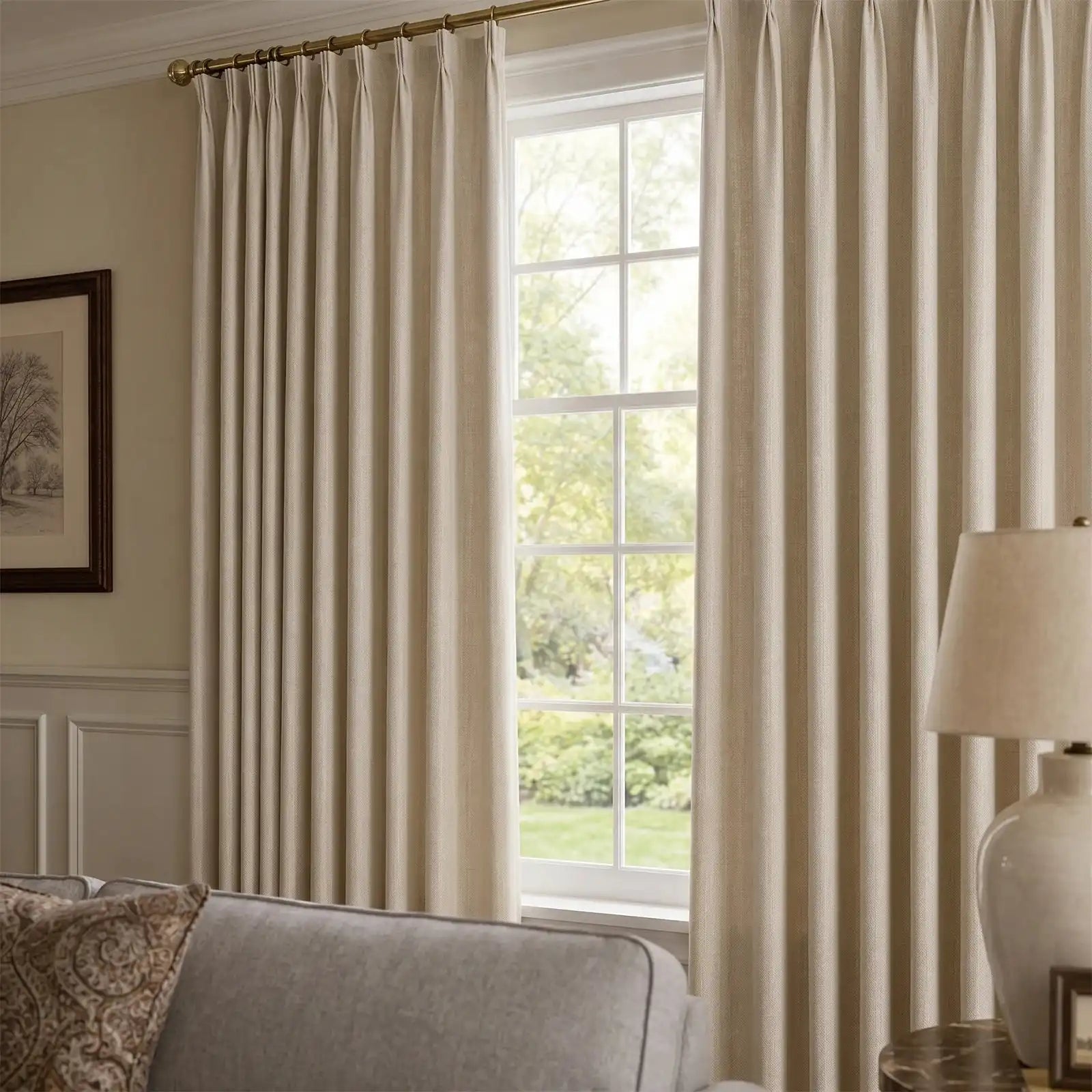 Bennett Linen Blend Curtains