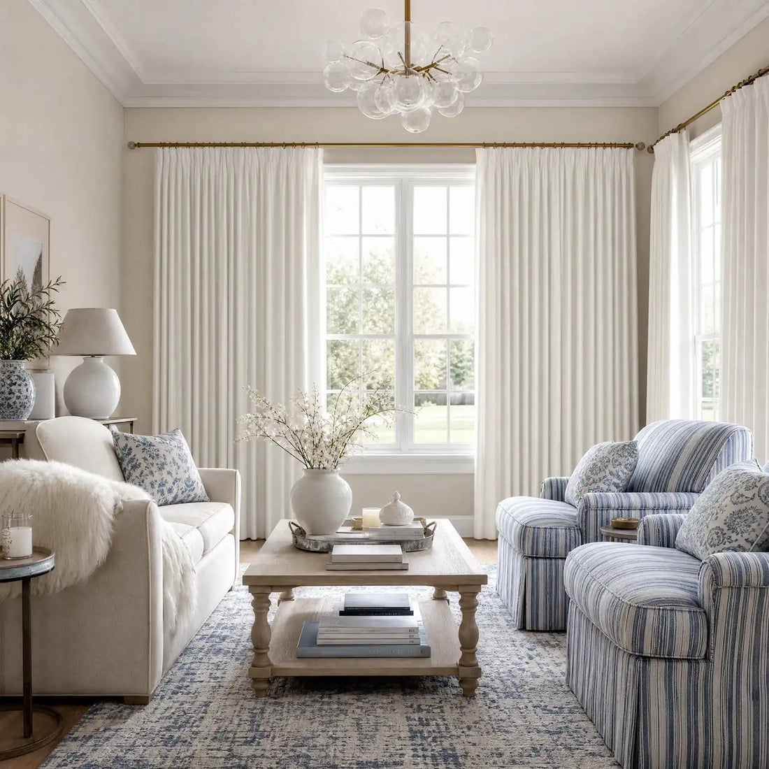 Bennett Linen Blend Curtains