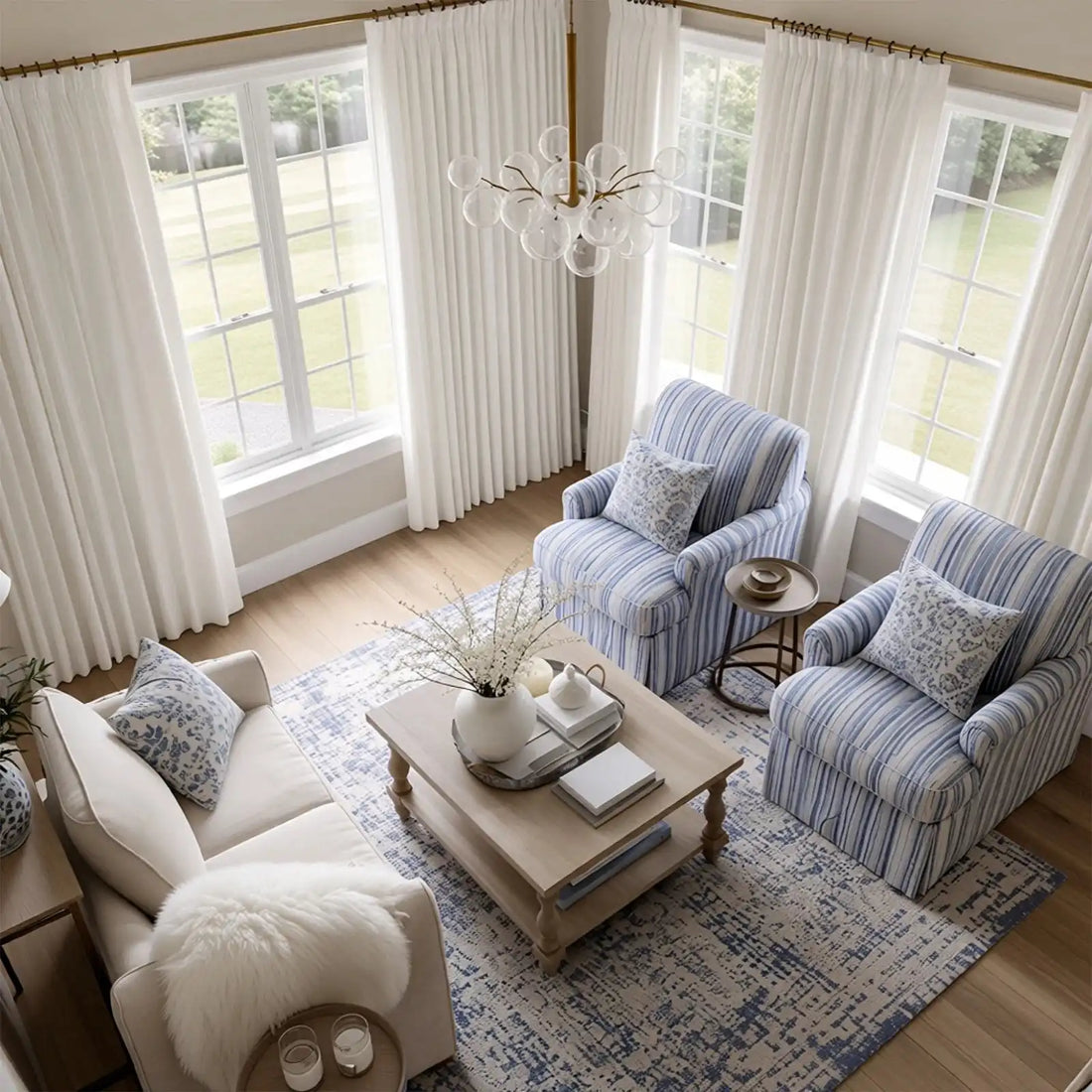 Bennett Linen Blend Curtains