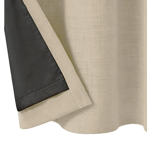 Black Triple Woven Lining