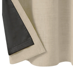 Black Triple Woven Lining