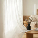 Blair Striped Semi Sheer Curtains