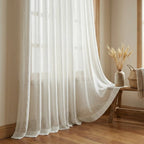 Blair Striped Semi Sheer Curtains