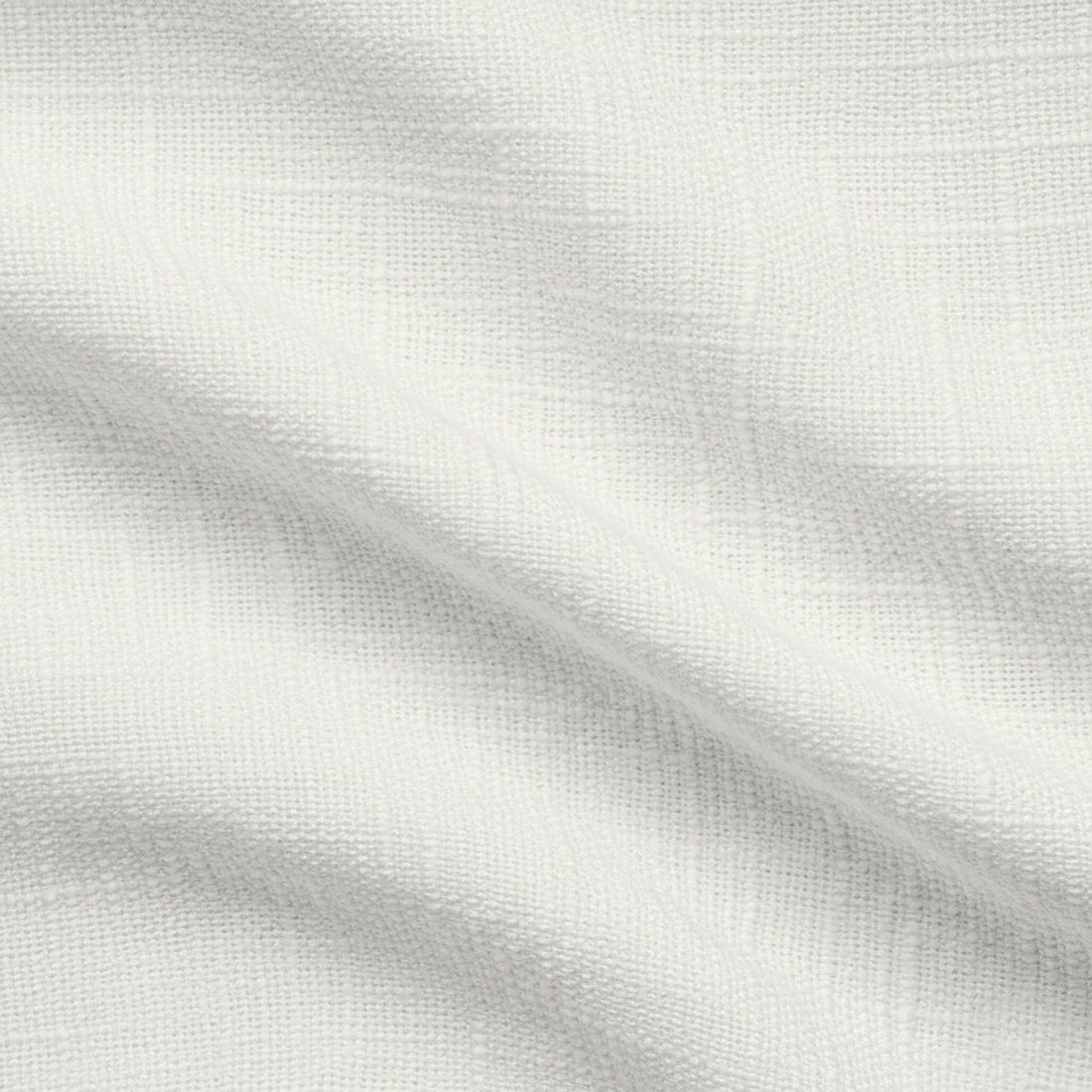 Caleb Custom Curtains Ivory White Fabric Details