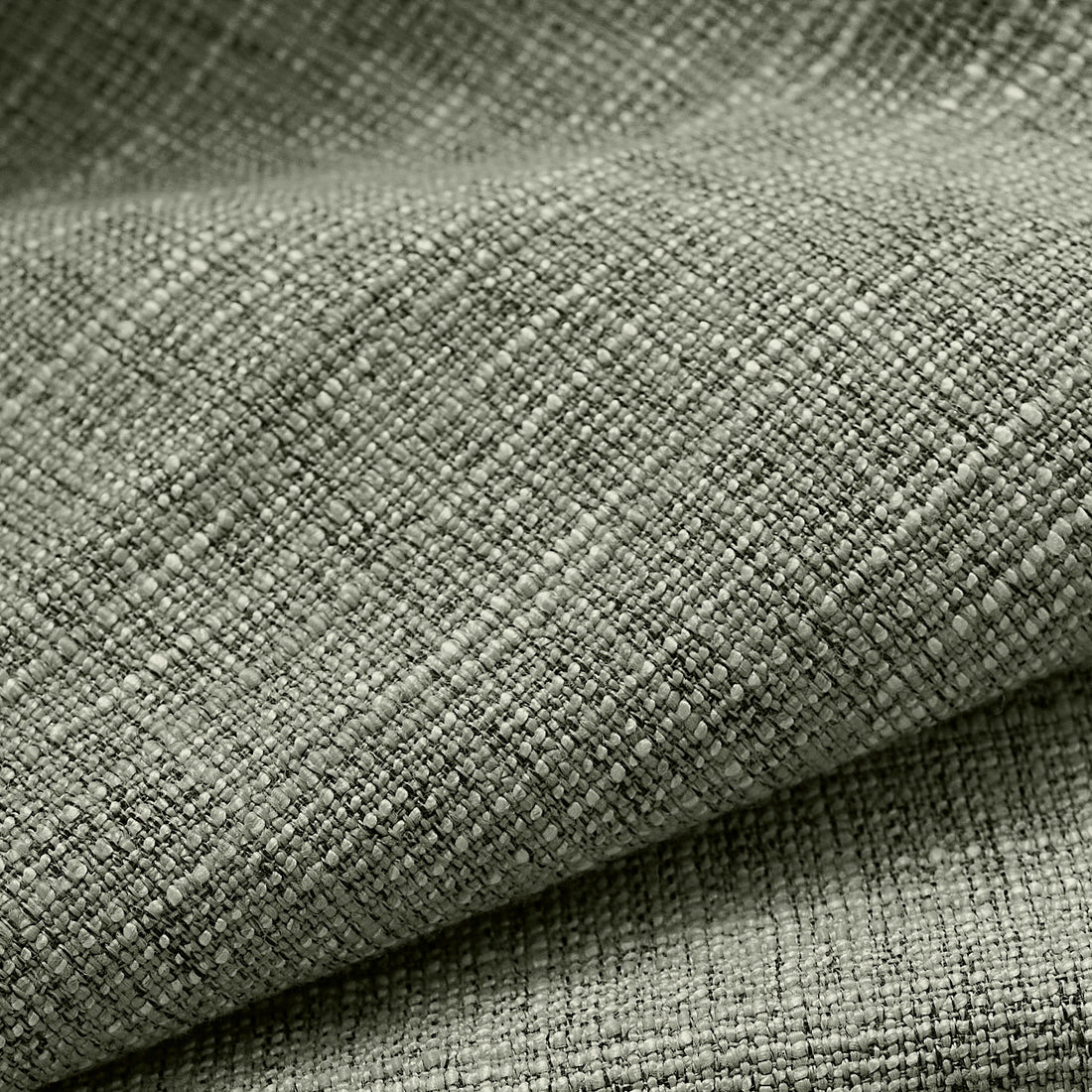 Caleb Custom Curtains Moss Gray Fabric