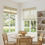 Clyde Natural Ramie Woven Wood Shades
