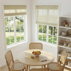 Clyde Natural Ramie Woven Wood Shades