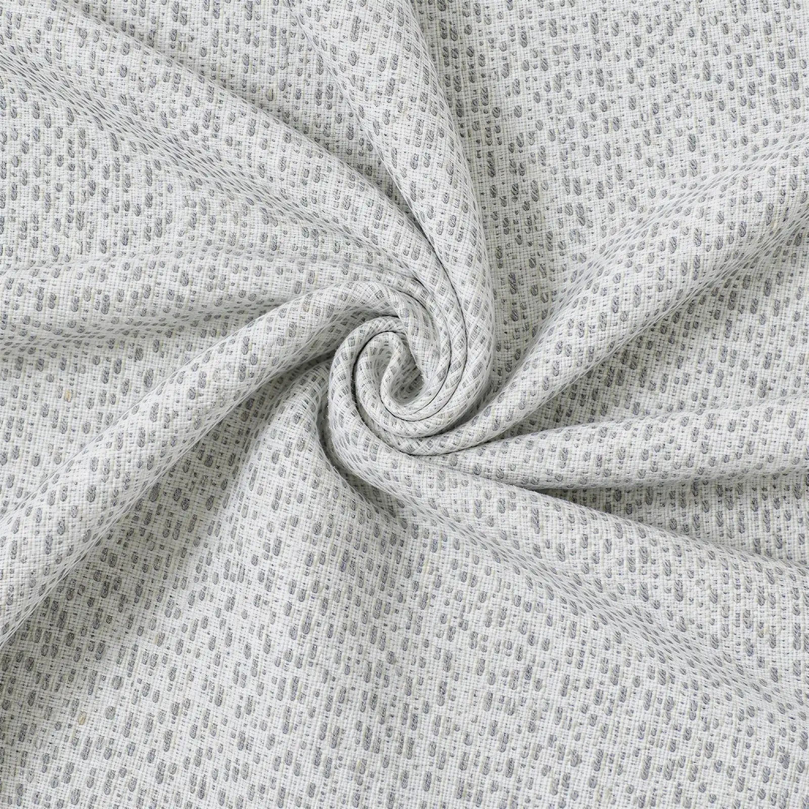 Dale Dimensional Cotton-Linen Textured Curtains