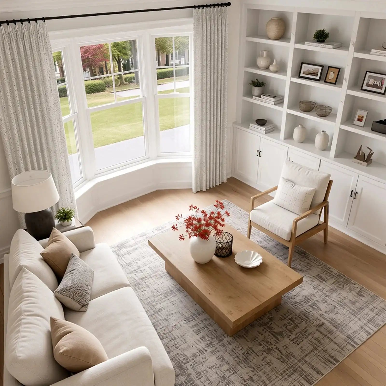 Dale Dimensional Cotton-Linen Textured Curtains