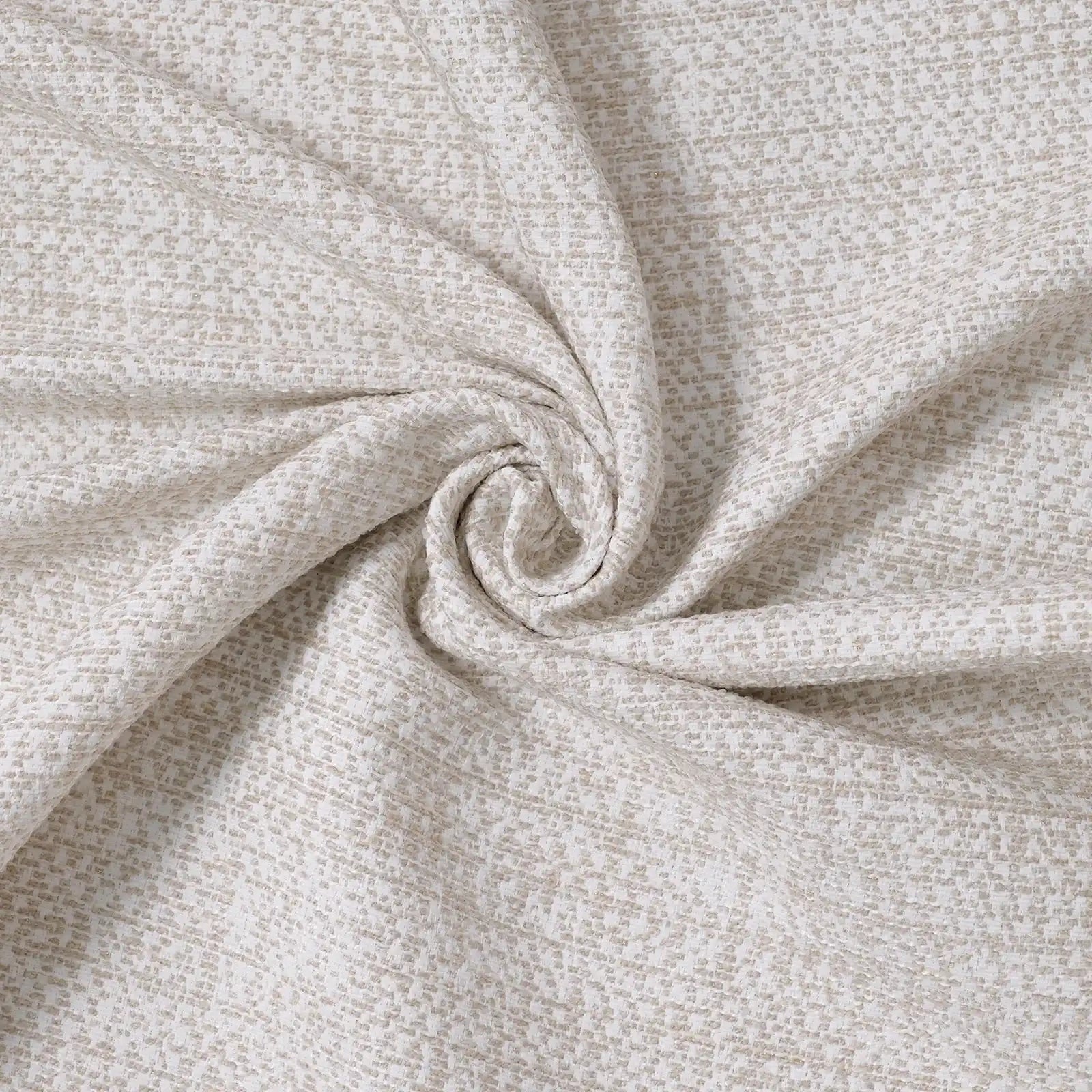 Dale Dimensional Cotton-Linen Textured Curtains