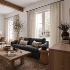 Dale Dimensional Cotton-Linen Textured Curtains