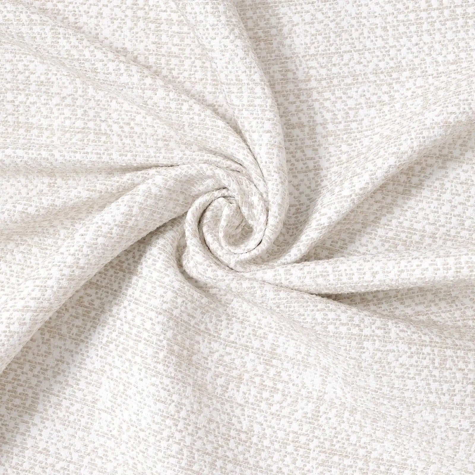 Dale Dimensional Cotton-Linen Textured Curtains