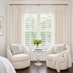 Dale Dimensional Cotton-Linen Textured Curtains