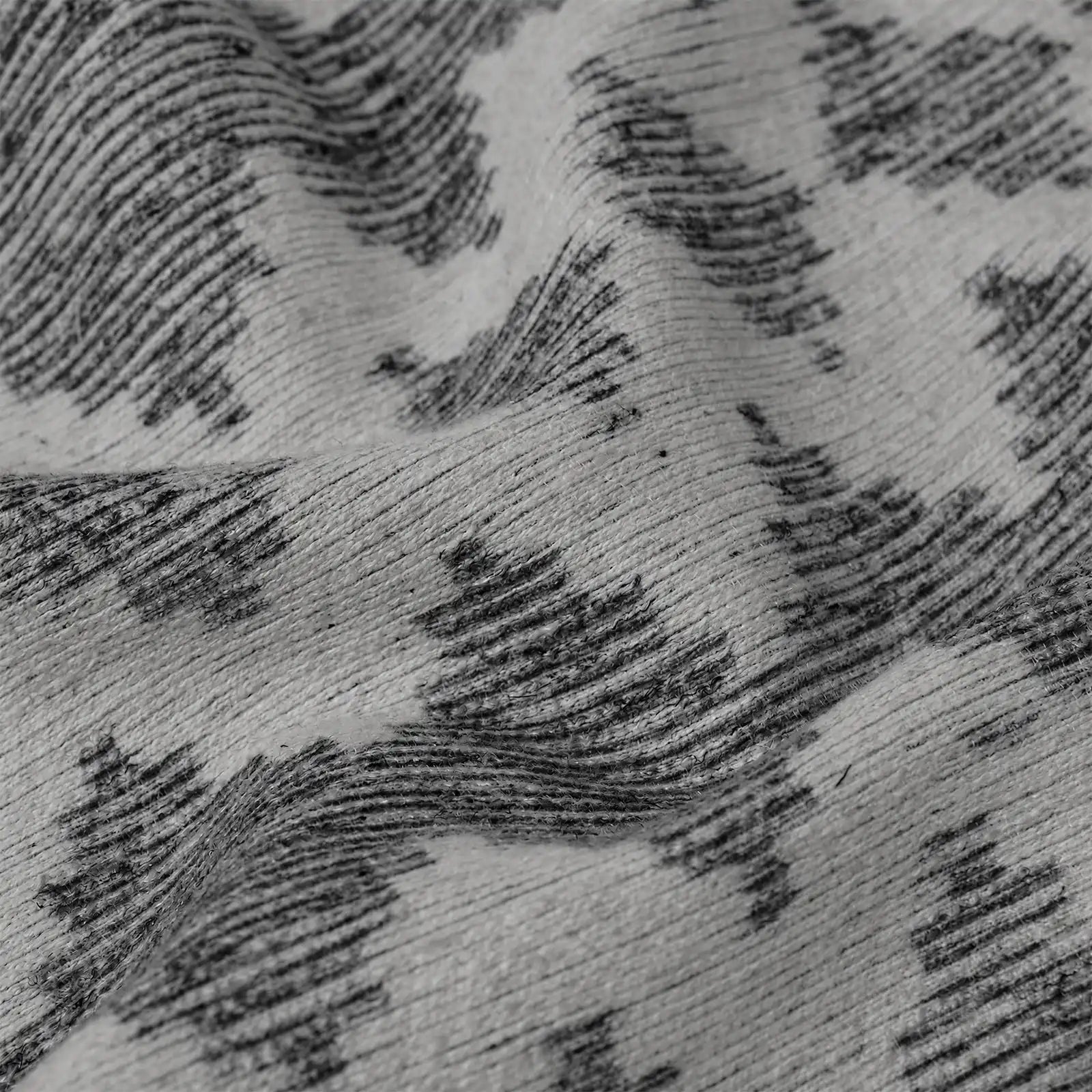 Dune Jacquard Wool-Linen Blend Curtains