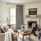 Dune Jacquard Wool-Linen Blend Curtains