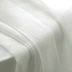 Fern Extra Long & Wide Cotton Semi Sheer Curtains Fabric Display